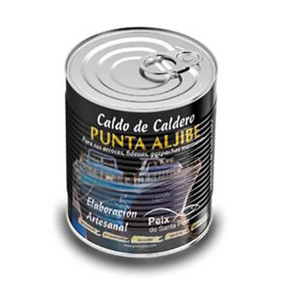 Caldo de Pescado Gourmet, Punta Aljibe (4 personas)-lateral