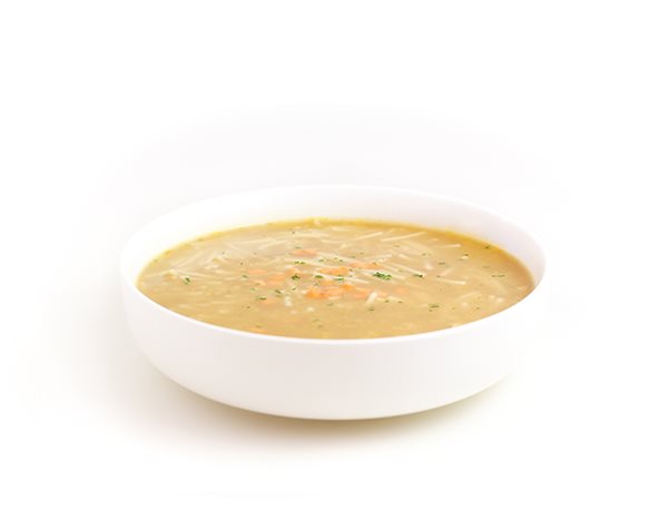 Chicken broth, Just Married-lateral