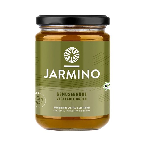 Organic Vegetable Broth 350ml Jarmino-detalle