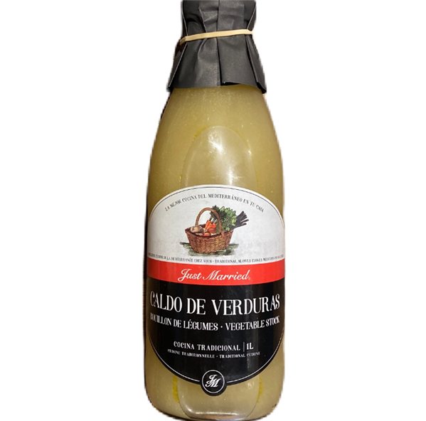 Caldo de verduras, Just Married-trasera