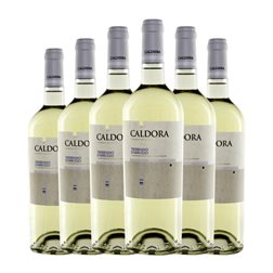 Caldora Trebbiano Trocken — Seco Trebbiano d'Abruzzo 75 cl Vino Blanco (Caja de 6 unidades)