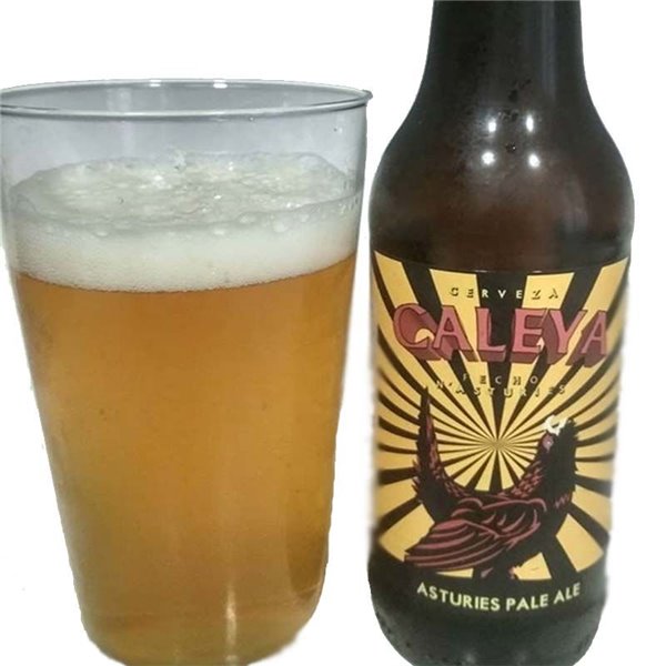 Caleya Cerveza Asturiana Pale Ale-detalle