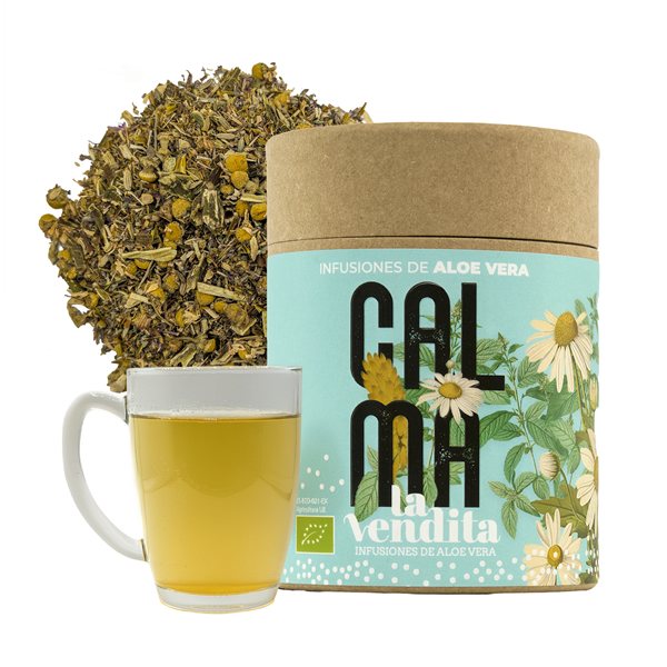 Calma Pure Organic Aloe Vera Infusion-detalle