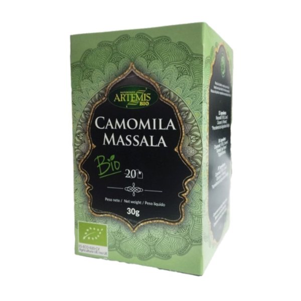 Infusion Bio de Camomille Massala 20 filtres Artemis-detalle