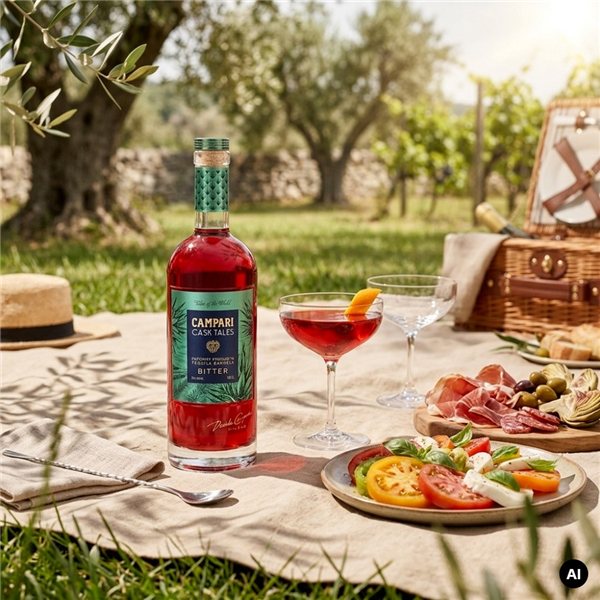 Campari Cask Tales Tequila 1L-lateral