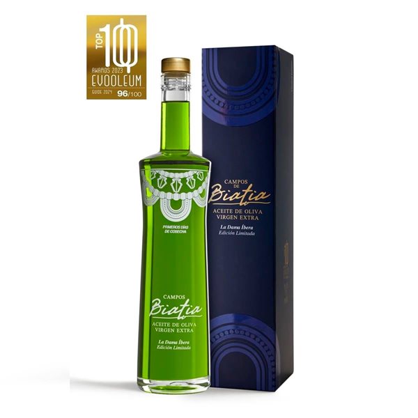 Biatia Fields - Premium Extra Virgin Olive Oil Dama Íbera - 500 ml-lateral