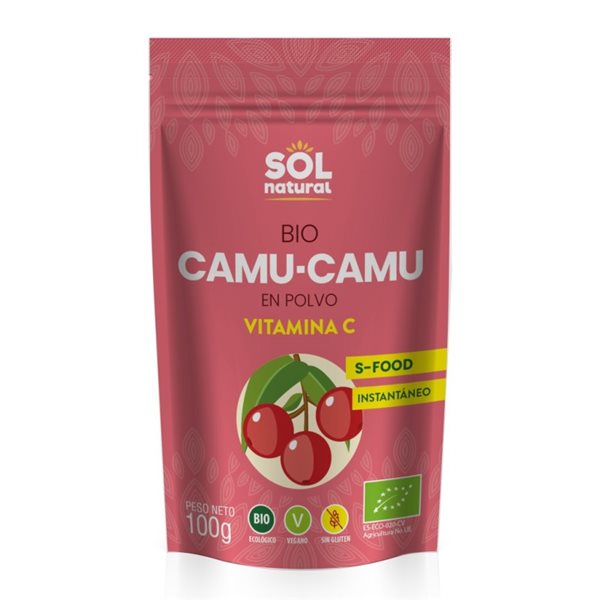 Camu camu en polvo Bio 100 g Sol Natural-detalle