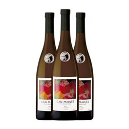 Can Marles Mula Terca Sauvignon Penedès 75 cl Vino Blanco (Caja de 3 unidades)