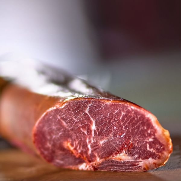 100% Iberian Acorn-fed Loin (black label) from Extremadura-detalle