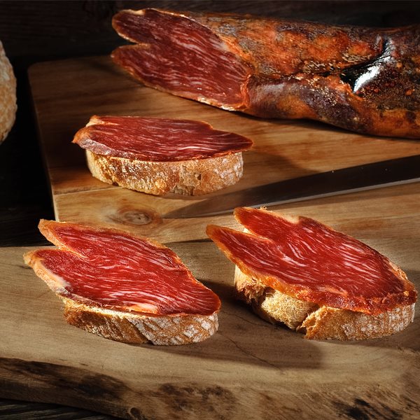 Acorn-fed Iberian Pork Loin 50% (red label)-detalle