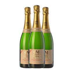 Canals & Munné ADN Brut Nature Cava Gran Reserva 75 cl Espumoso Blanco (Caja de 3 unidades)