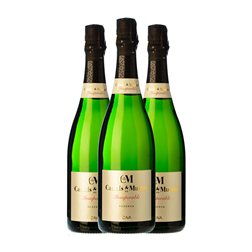 Canals & Munné Insuperable Brut Cava Reserva 75 cl Espumoso Blanco (Caja de 3 unidades)