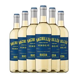 Canderuela. Bachiller Verdejo Rueda 75 cl Vino Blanco (Caja de 6 unidades)