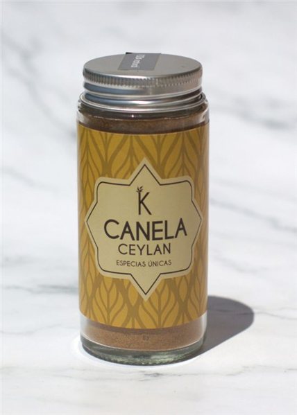 CANELA CEYLAN: molida de Sri Lanka-lateral