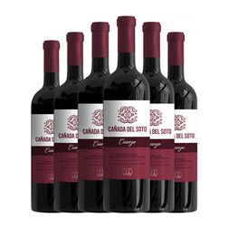 Cano Cañada del Soto Seco Almansa Crianza 75 cl Vegano Vino Tinto (Caja de 6 unidades)
