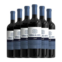 Cano Cañada del Soto Syrah Seco Almansa Roble Bio — Biológico 75 cl Vegano Vino Tinto (Caja de 6 unidades)