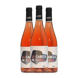 Cantariña La Cabeza de Perro Mencía Seco Bierzo Bio — Biológico 75 cl Vegano Vino Rosado (Caja de 3 unidades)