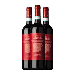 Cantina di Montalcino Sangiovese Rosso di Montalcino 75 cl Vino Tinto (Caja de 3 unidades)