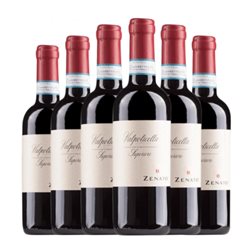 Cantina Zenato Trocken — Seco Valpolicella Superiore — Superior Media Botella 37 cl Vino Tinto (Caja de 6 unidades)