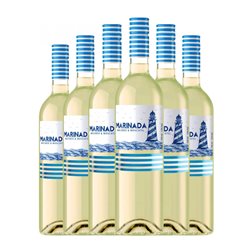 Capel Marinada Macabeo Moscatel 75 cl Vino Blanco (Caja de 6 unidades)