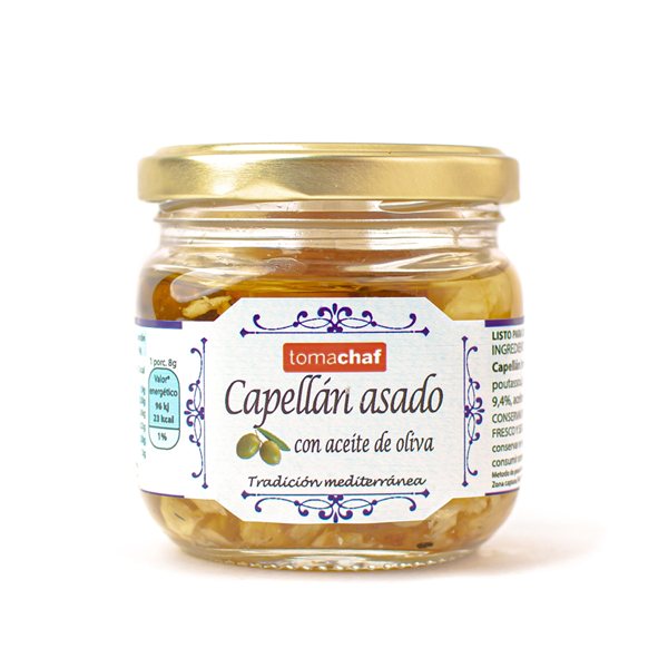 Capellán asado 'Tomachaf'-detalle