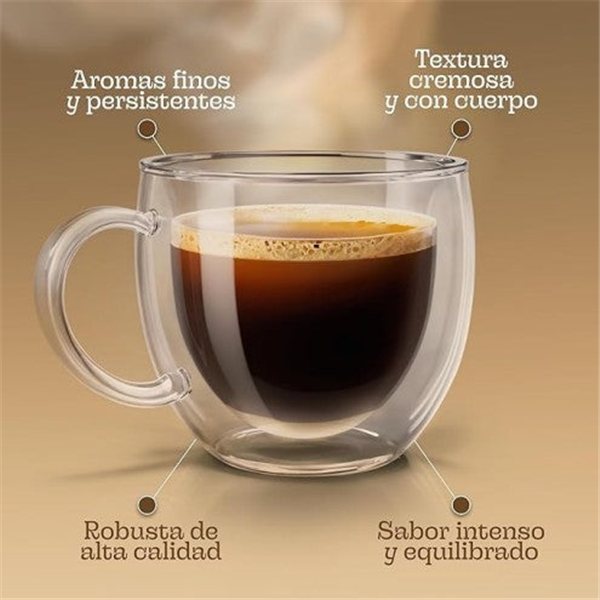 Decaffeinated Coffee Capsules · Compatible with Nespresso® (10 pcs)-izquierda