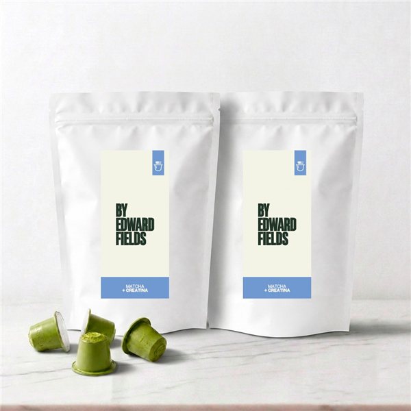 Cápsulas de Matcha con Creatina para Nespresso-trasera