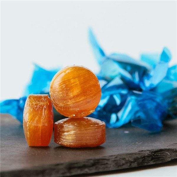 Caramelos con Miel y Malvavisco - 100 gr.-lateral