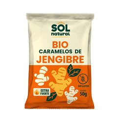 Bonbons au Gingembre Bio 50g Sol Natural