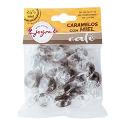 Honig- und Kaffee-Bonbons - 100 g.