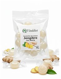Bonbons au gingembre avec stévia 50 g