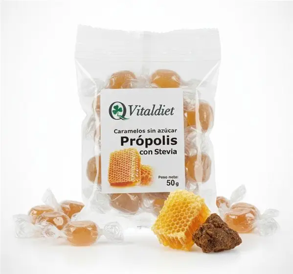 PROPOLIS BONBONS MIT STEVIA 50 g