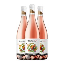 Carchelo Monastrell Jumilla Rosé — Rosado 75 cl Vino Rosado (Caja de 3 unidades)