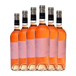Cardeña Pureza Garnacha Seco Vinos de Madrid 75 cl Vegano Vino Rosado (Caja de 6 unidades)
