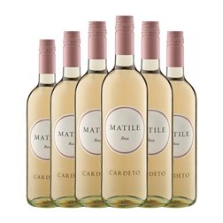 Cardeto Matile Rosa Umbria 75 cl Vino Rosado (Caja de 6 unidades)