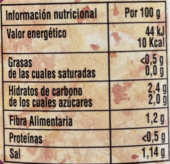 Cardo cocido troceado-detalle