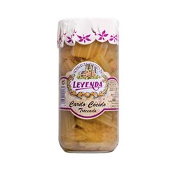 Cardo cocido troceado