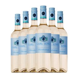 Carl Jung Chardonnay 75 cl Sin Alcohol Vino Blanco (Caja de 6 unidades)