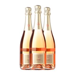 Carles Andreu Trepat Brut Cava Joven 75 cl Espumoso Rosado (Caja de 3 unidades)