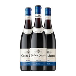 Carlos Serres Rioja Reserva 75 cl Vino Tinto (Caja de 3 unidades)