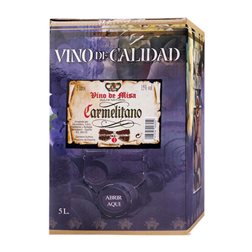 Carmelitano Moscatel Bag in Box 5 L Vino Dulce