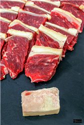 Stone-cooked matured beef