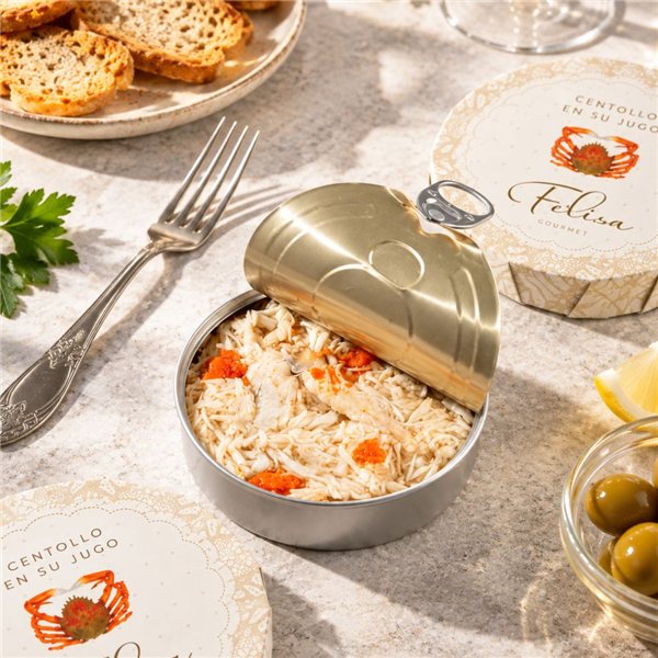 Carne de Centollo, Felisa Gourmet-trasera