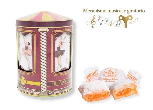 Carrusel Musical Bailarinas-detalle