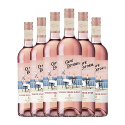 Casa de Vila Verde Café Estoril Vinho Verde Rosé — Rosado 75 cl Vino Rosado (Caja de 6 unidades)