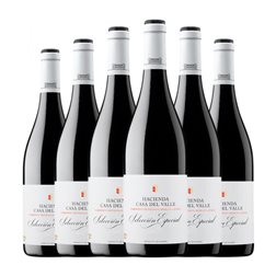 Casa del Valle Vino de la Tierra de Castilla Selección, Especial 75 cl Vino Tinto (Caja de 6 unidades)