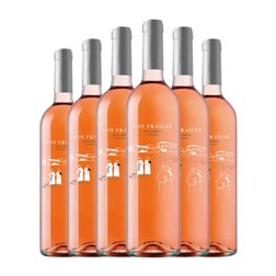 Casa Los Frailes Monastel de Rioja Valencia Eco — Ecológico 75 cl Vino Rosado (Caja de 6 unidades)