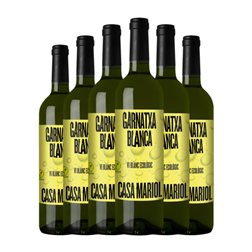 Casa Mariol Garnacha Terra Alta 75 cl Vino Blanco (Caja de 6 unidades)