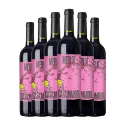 Casa Mariol Merlot Terra Alta 75 cl Vino Tinto (Caja de 6 unidades)