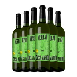 Casa Mariol Verdejo 75 cl Vino Blanco (Caja de 6 unidades)